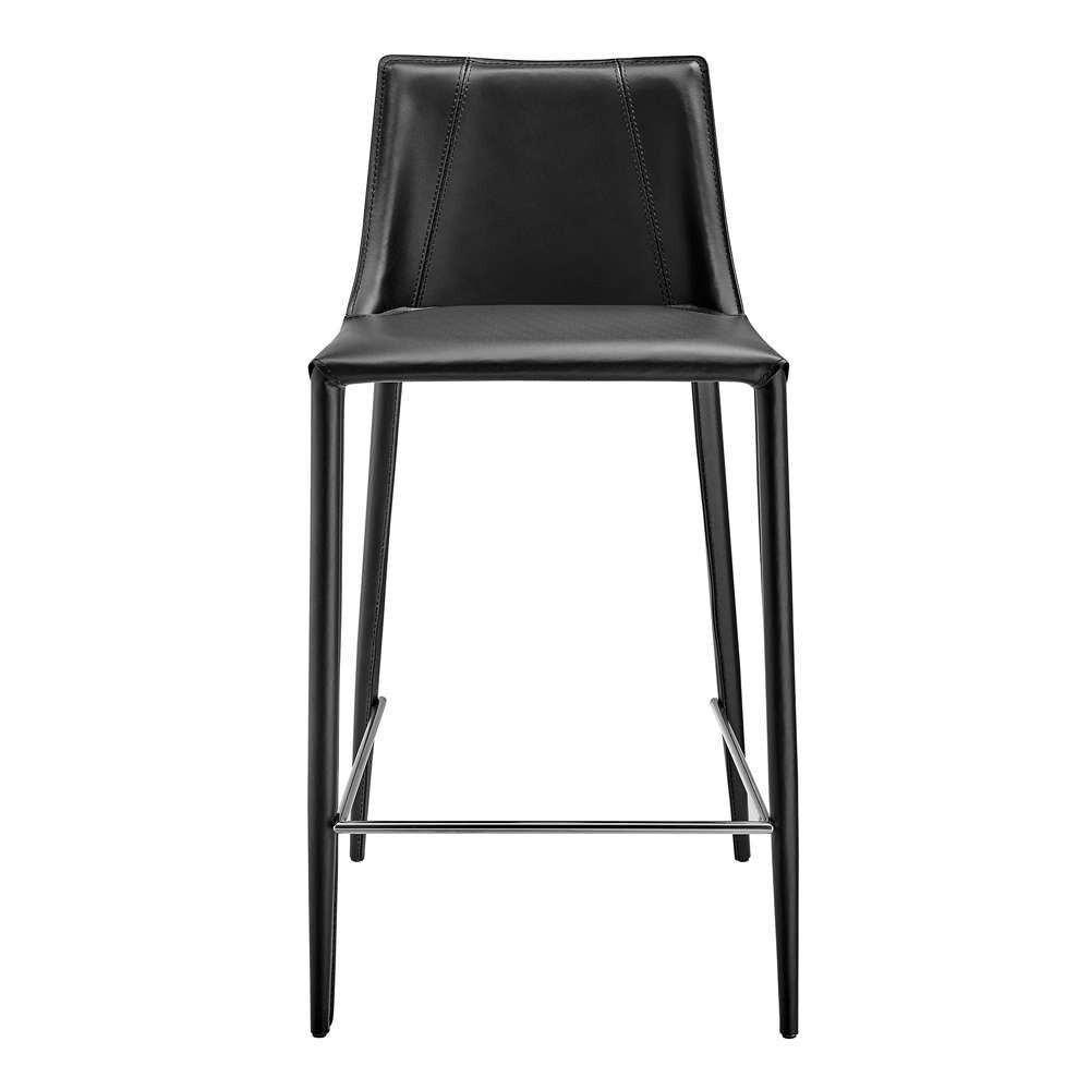 Euro Style - Kalle Counter Stool in Black - 30916-BLK-MP1 veiw 1