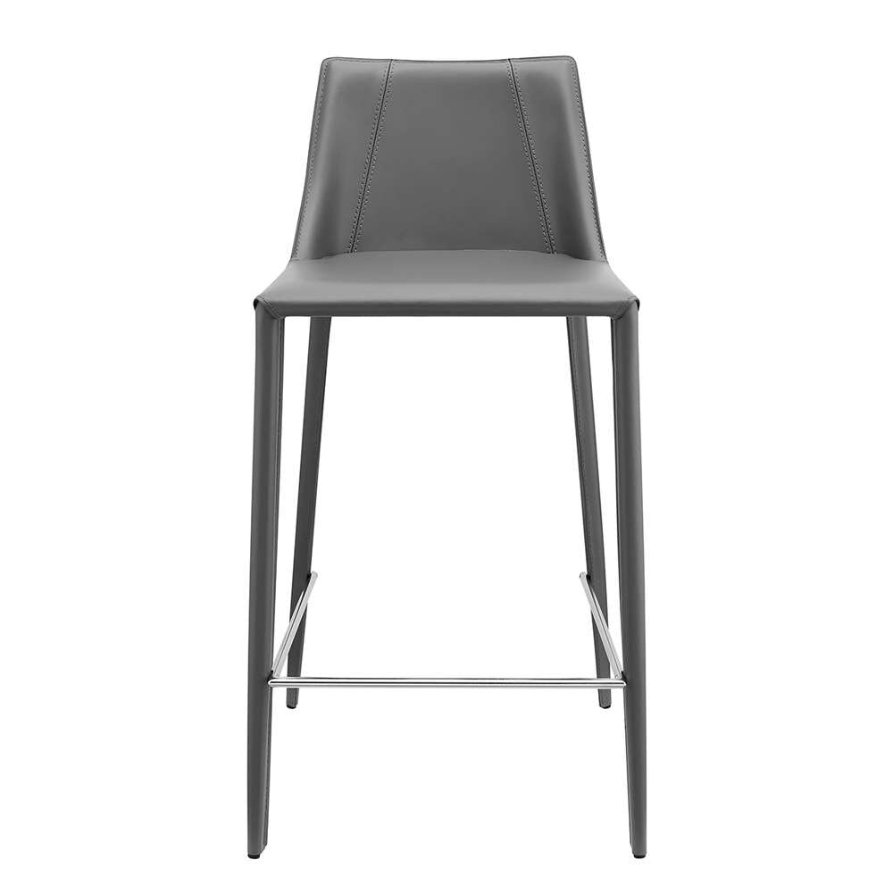 Euro Style - Kalle Counter Stool in Gray - 30916-GRY-MP1 veiw 1