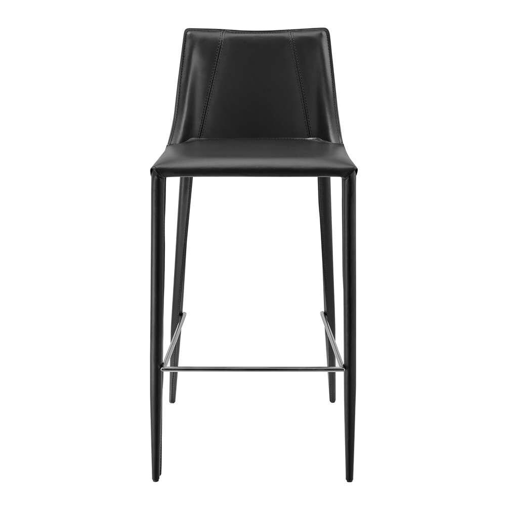 Euro Style - Kalle Bar Stool in Black - 30918-BLK-MP1 veiw 1
