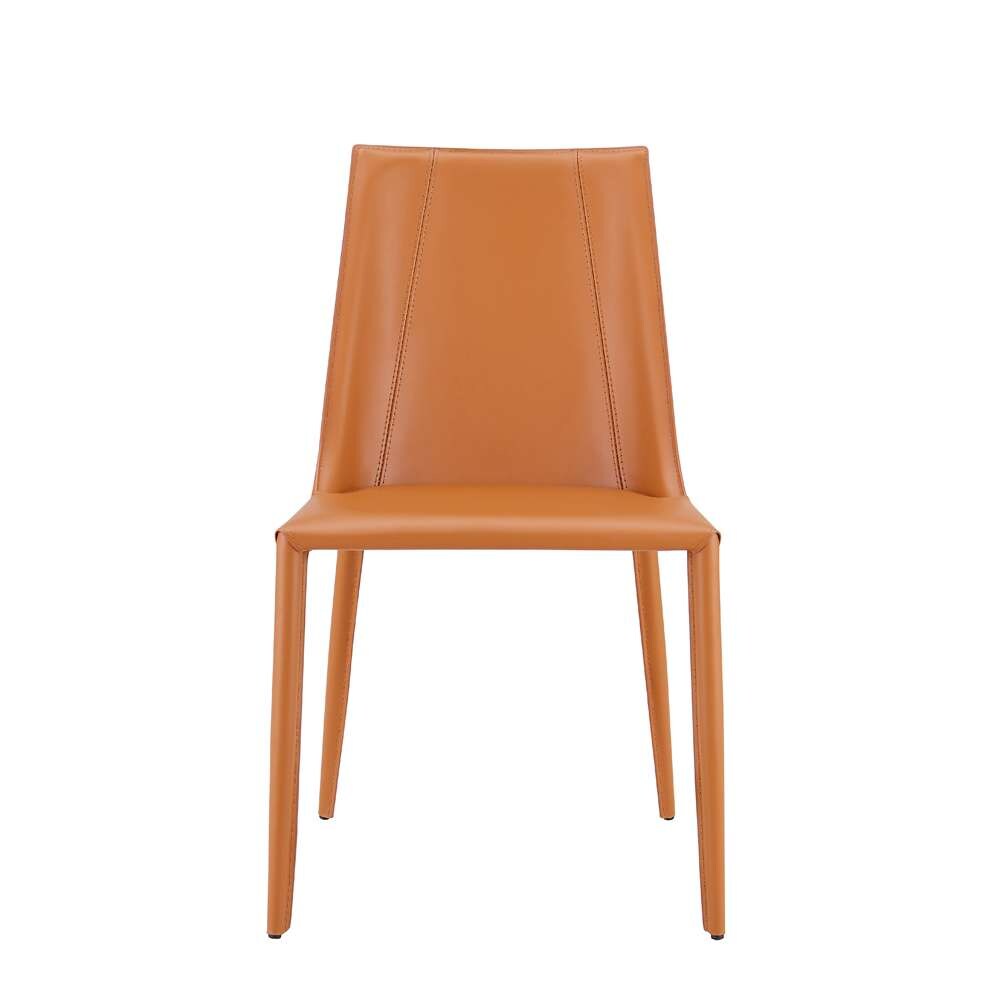 Euro Style - Kalle Side Chair in Cognac - 30914-COG-MP1 veiw 1