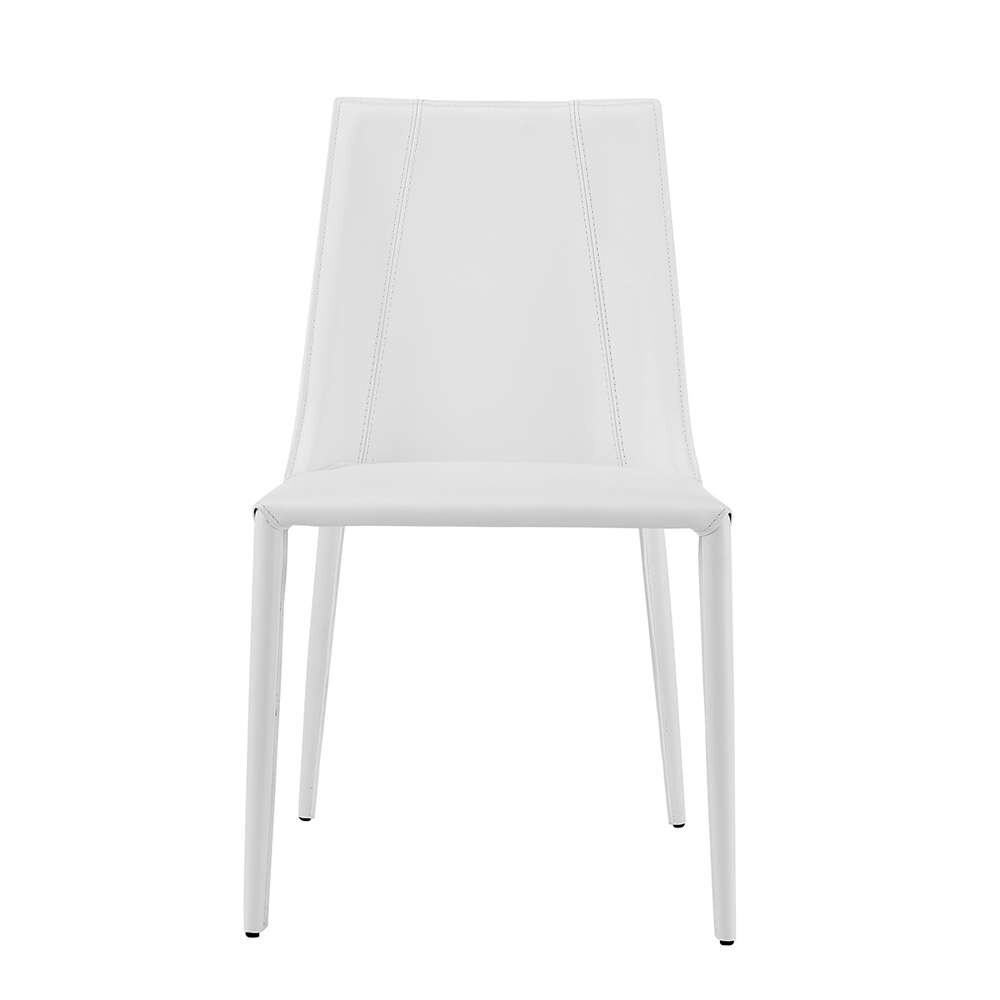Euro Style - Kalle Side Chair in White - 30914-WHT-MP1 veiw 1