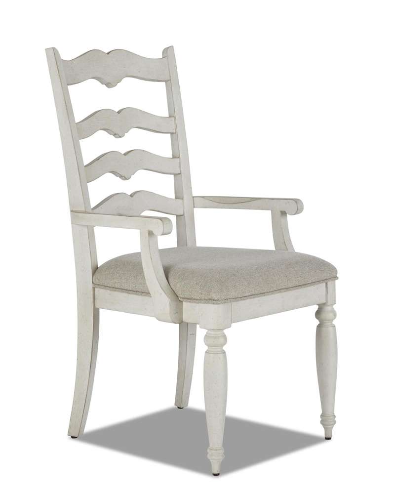 Legacy Classic Furniture - Trisha Yearwood Nashville Ladderback Arm Chair in Cloud (Set of 2)  - TY749-905 veiw 1