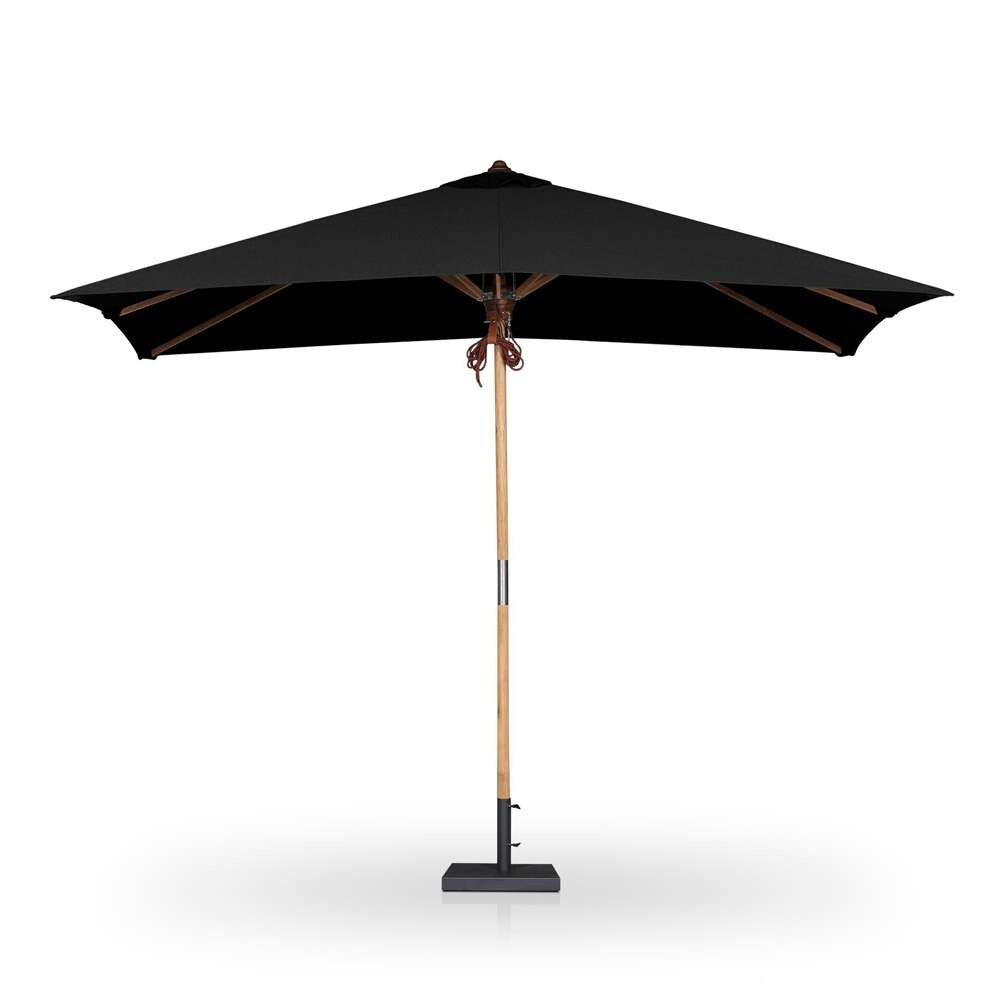 Four Hands - Garwood - Baska Outdoor Rectangular Umbrella - Arashi Black - 242880-003 veiw 1