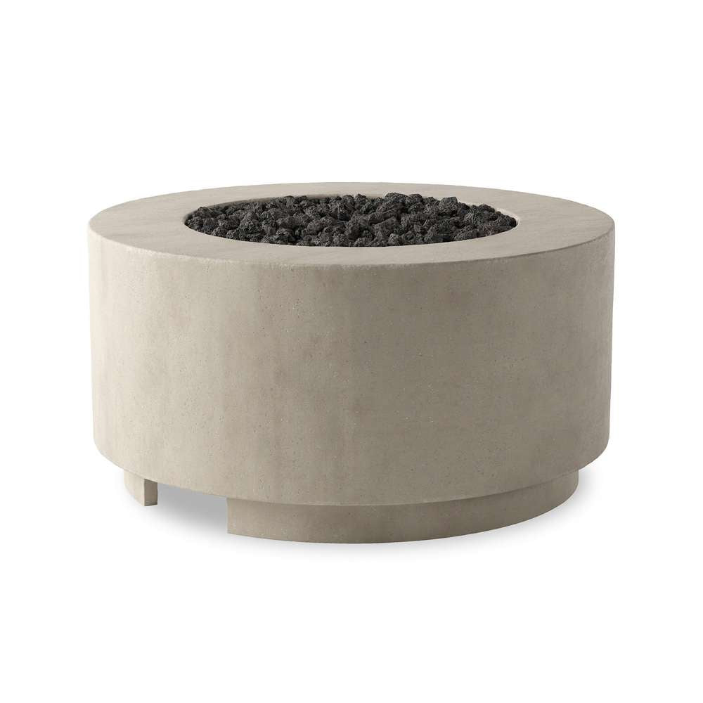 Four Hands - Falco - Damian Outdoor Fire Table - Natural Concrete - Propane - 243846-001 veiw 1