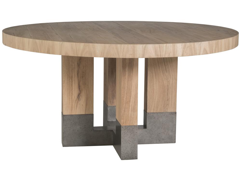 Artistica Home - Verite Round Dining Table, Light Oak - 2240-870C veiw 1