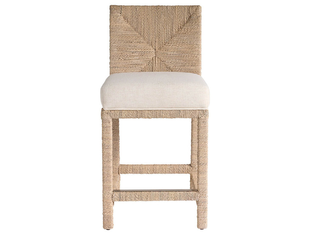 Coastal Living - Abaca Counter Chair - Dockside Natural Tan Oak - U533602 view 1