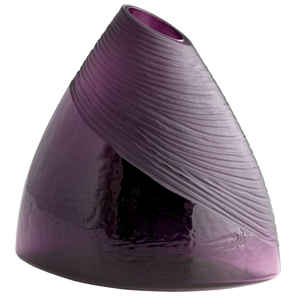 Cyan Design - Mount Amethyst Vase in Purple - Small - 07336 veiw 1