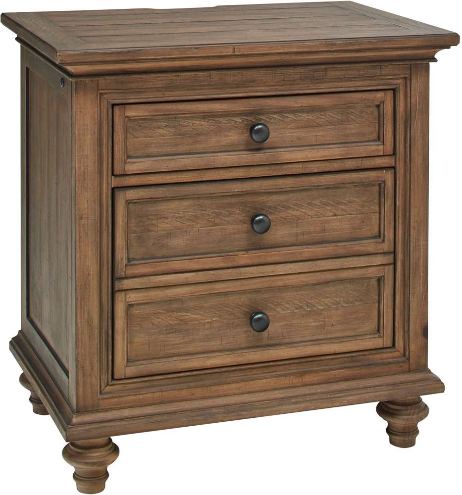 Emery Park - Hensley Liv360 Nightstand in Honey Finish - I3002-450 veiw 1