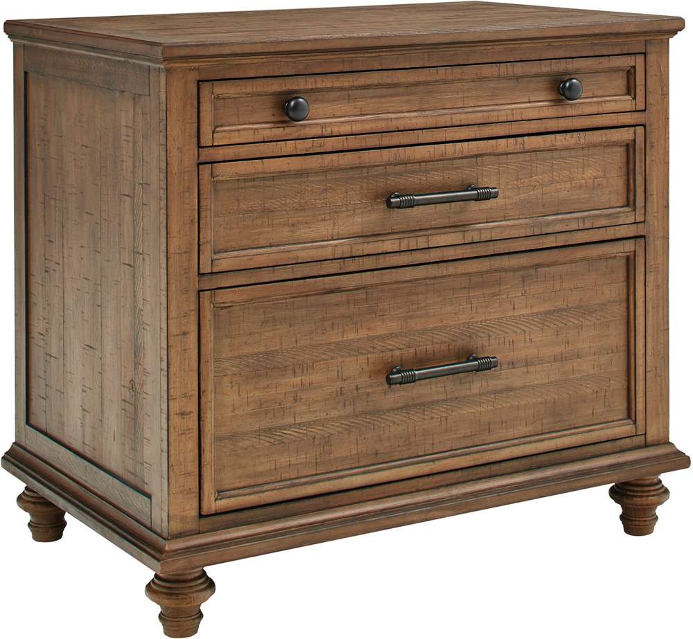 Emery Park - Hensley Workstation Combo File in Honey Finish - I3002-378 veiw 1