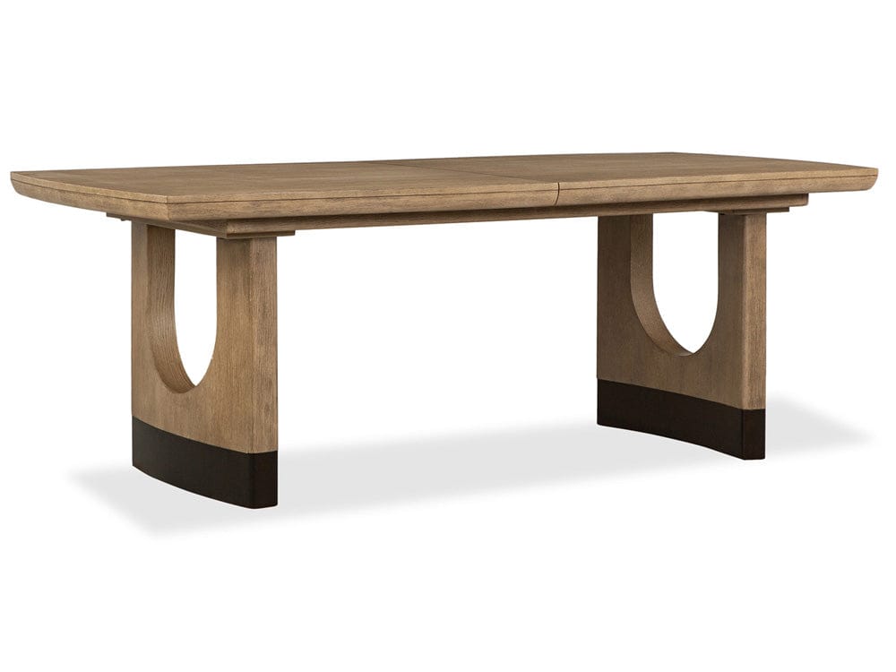 Henry & Mason  -  Drayton Swiss Coffee Extendable Trestle Dining Table  - AFA01303 view 1