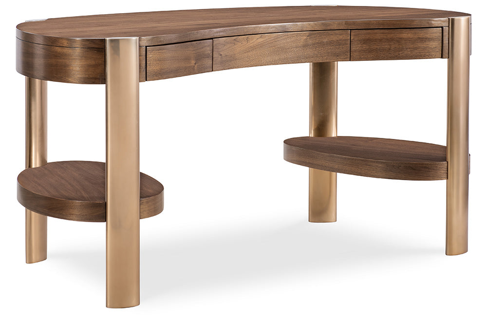 Hooker Furniture - Eleana Writing Desk - Medium Wood - 7252-10458-85 view 1