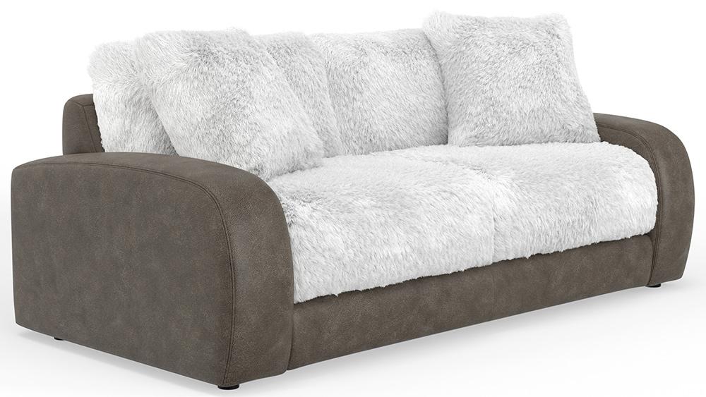 Jackson Furniture - Snowball Sofa in Taupe/Natural - 132003117619255501 veiw 1