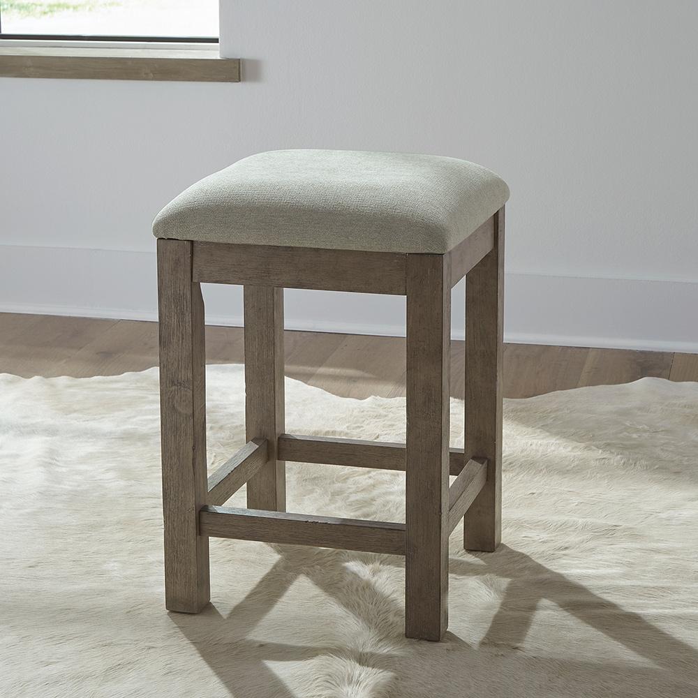 Liberty Furniture - Bartlett Field Uph Console Stool in Dusty Taupe - 798-OT9001 veiw 1