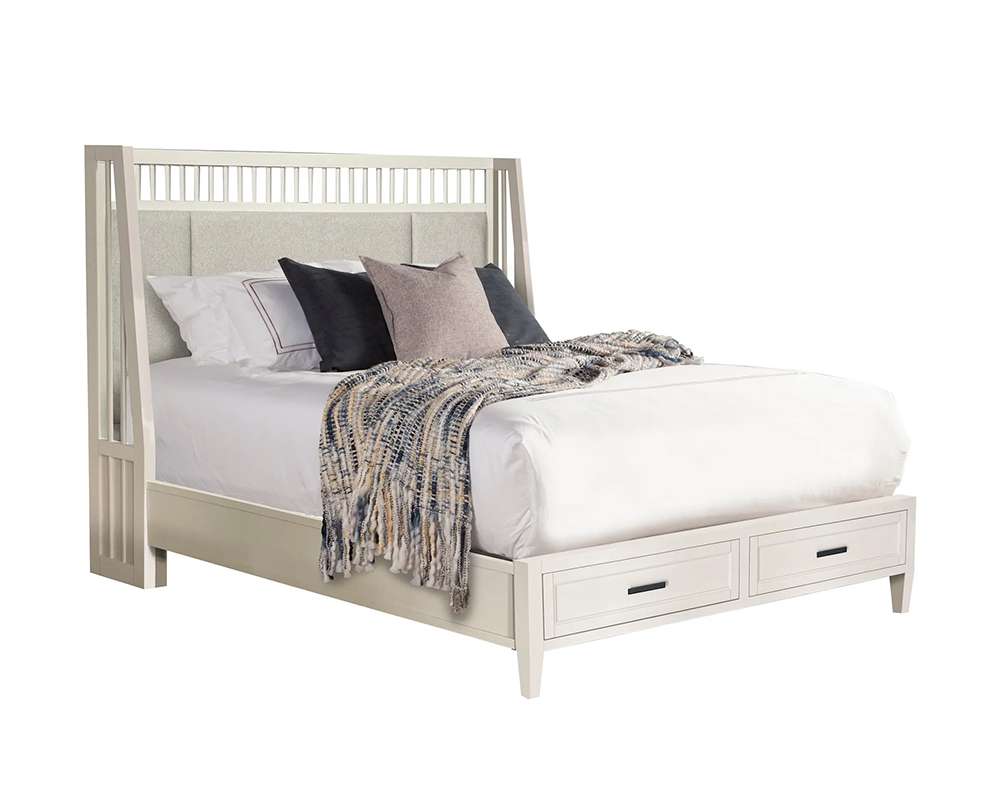Parker House - Americana Modern Bedroom King Shelter Bed - BAME#1266-3-COT veiw 1