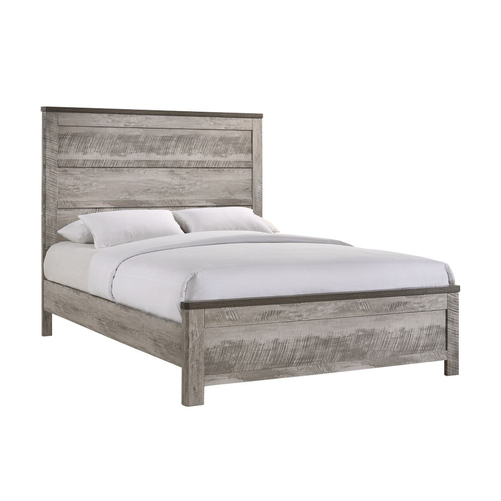 Picket House Furnishings - Adam Queen Panel Bed in Gray - MC300QB veiw 1