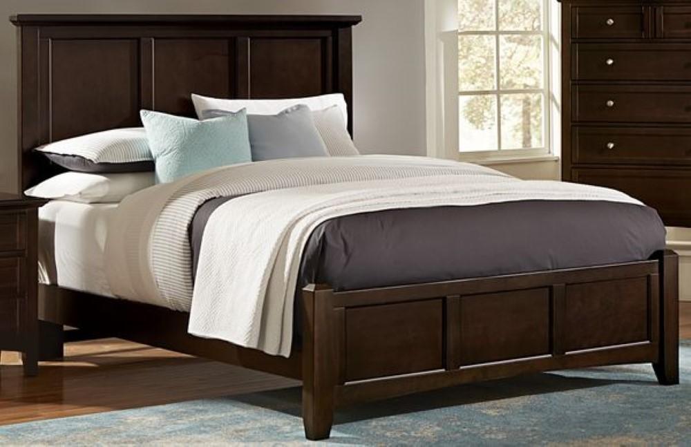 Vaughan Bassett - Bonanza Queen Mansion Bed In Merlot - BB27-855_558_922 veiw 1